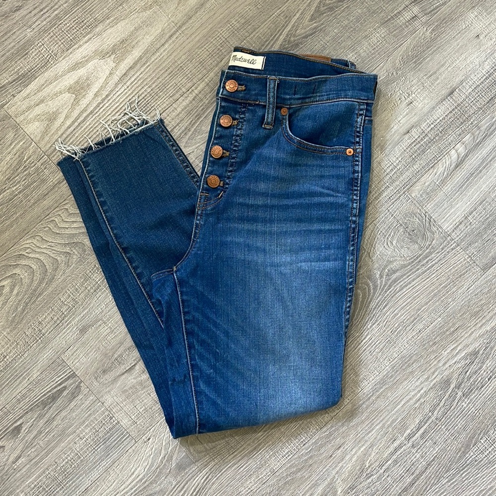 Madewell 10” High-Rise Skinny Crop Jeans